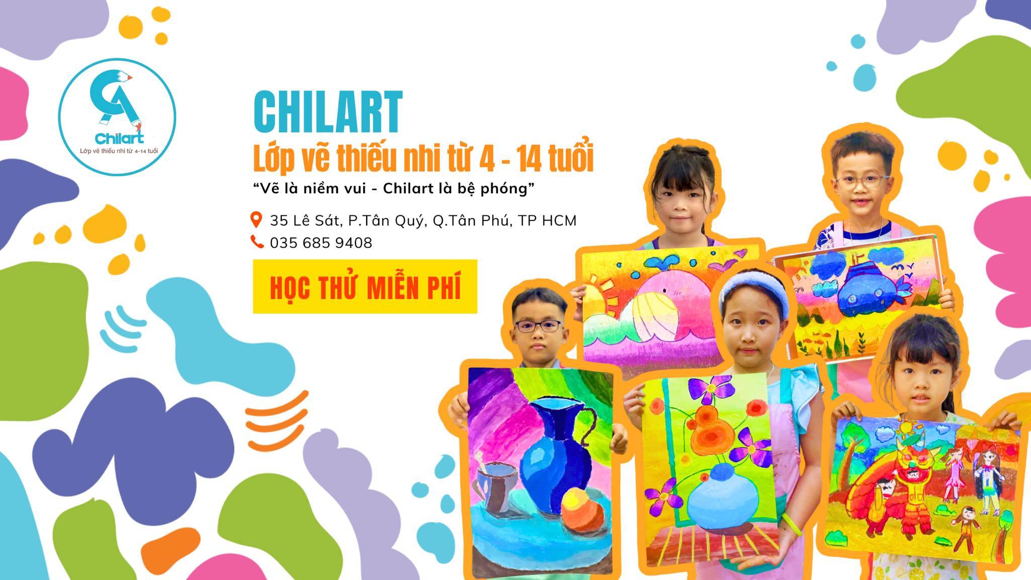 Lớp vẽ Chilart - Phú Thọ Hòa