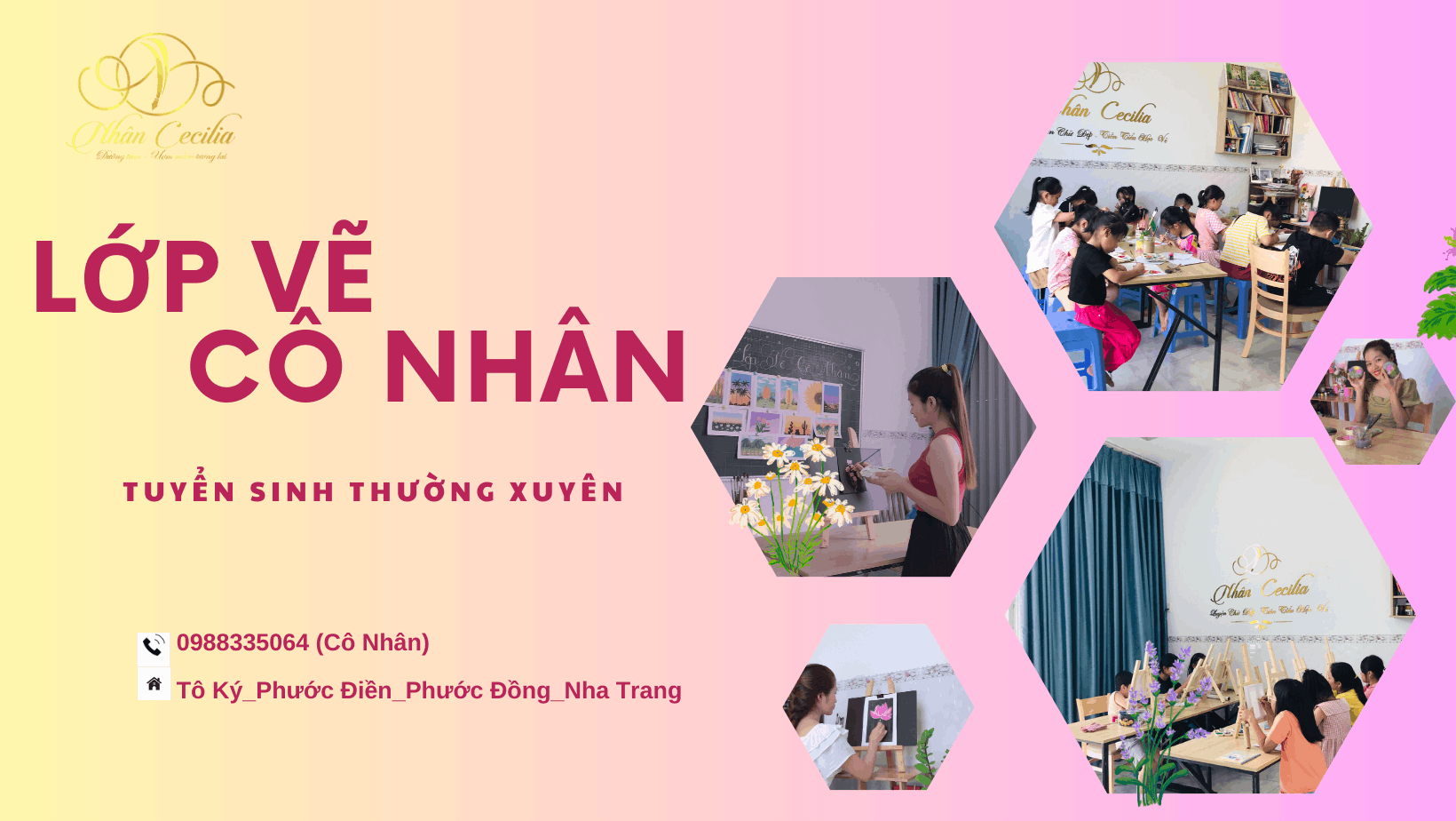 Lớp Vẽ Cô Nhân - Nam Nha Trang