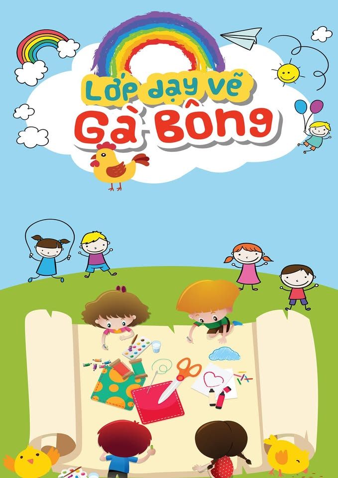 Lớp Vẽ Gà Bông - Long Biên