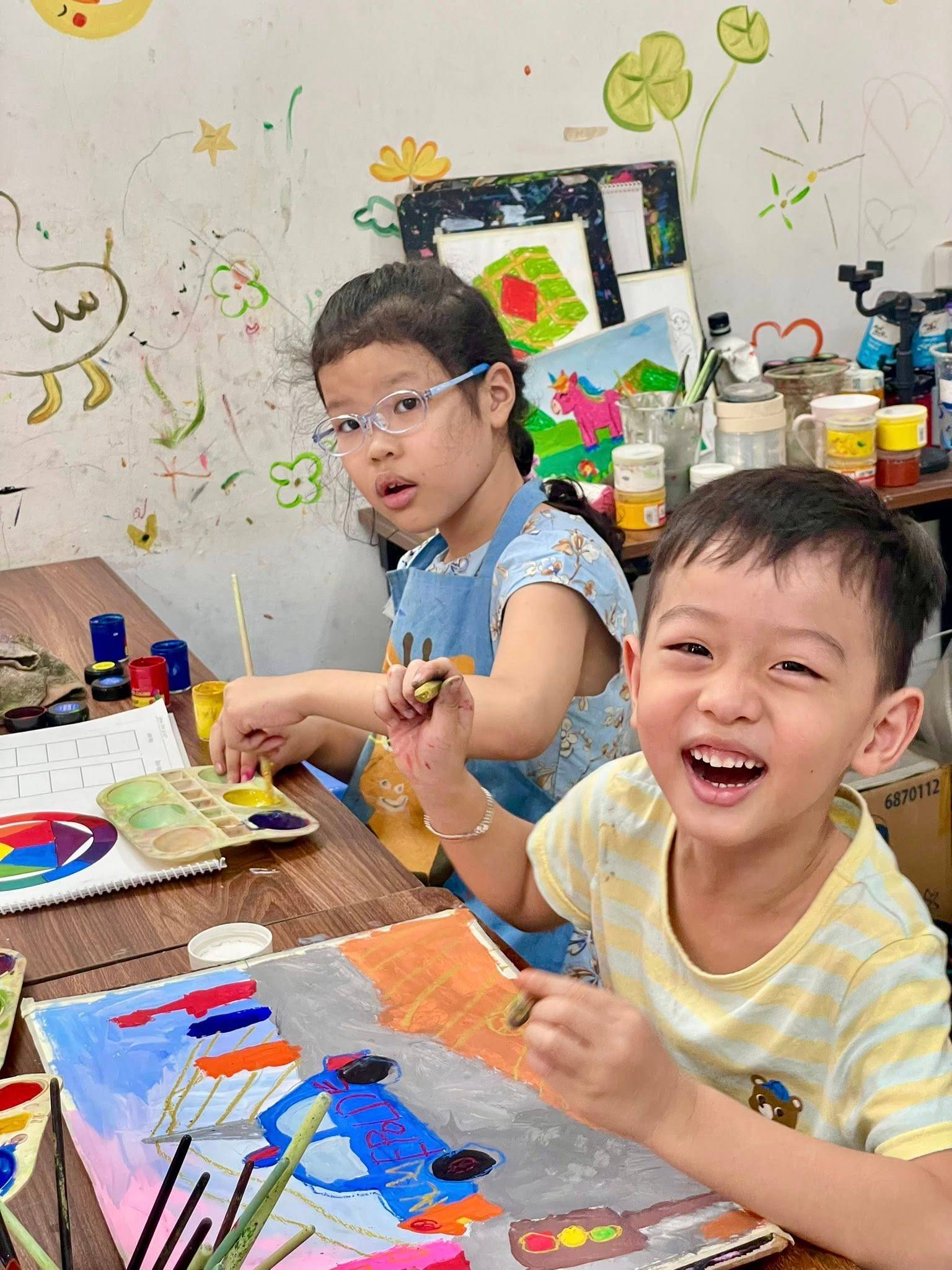 Lớp Vẽ Gạo Nhỏ - Art for kids - Bình Thạnh