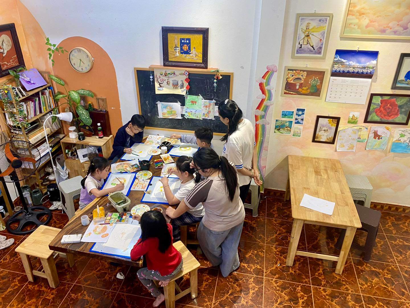 Lớp vẽ Mét Studio - Thịnh Quang