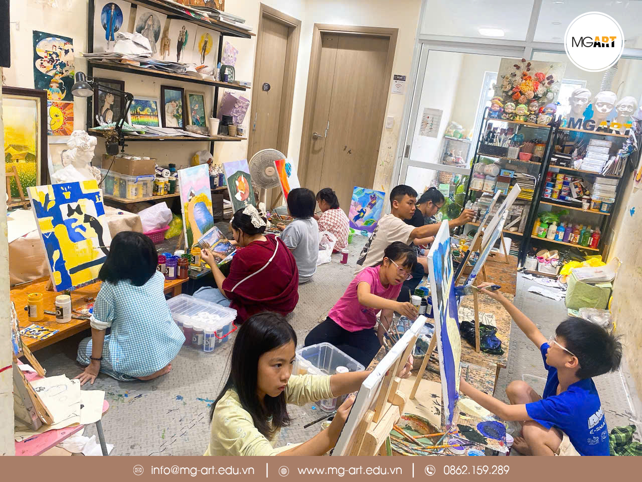 Lớp vẽ MG Art - Hải Phòng