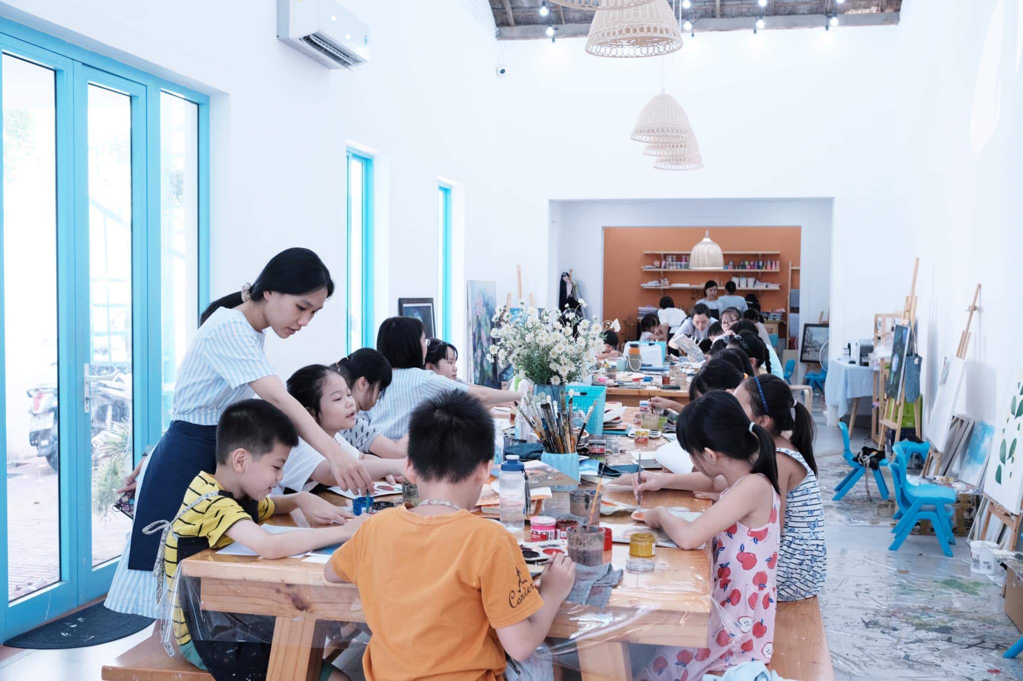 Lớp vẽ Ngôi Nhà Nhỏ - Cs3 Bắc Mỹ An