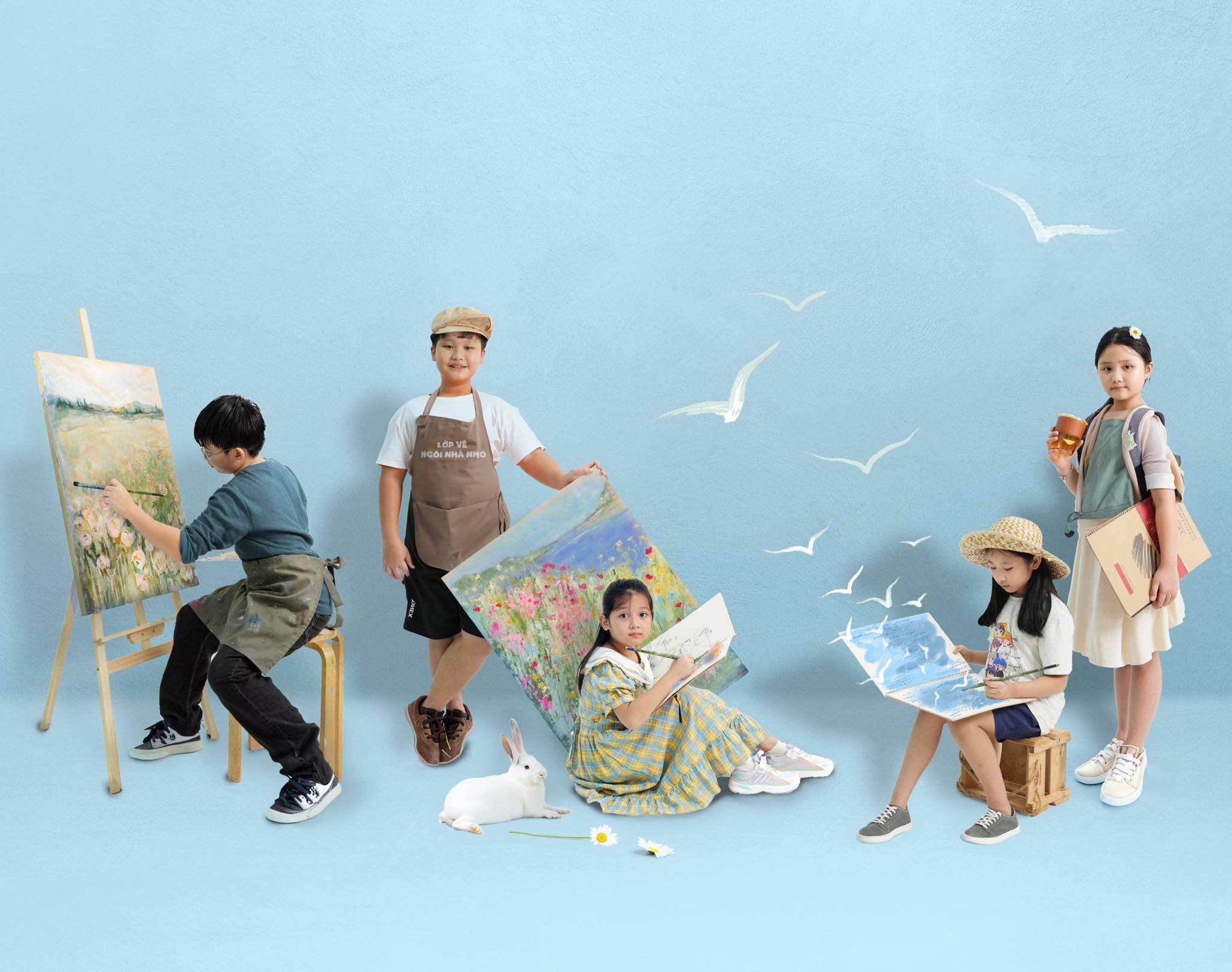 Lớp Vẽ Ngôi Nhà Nhỏ - Hàn Thuyên