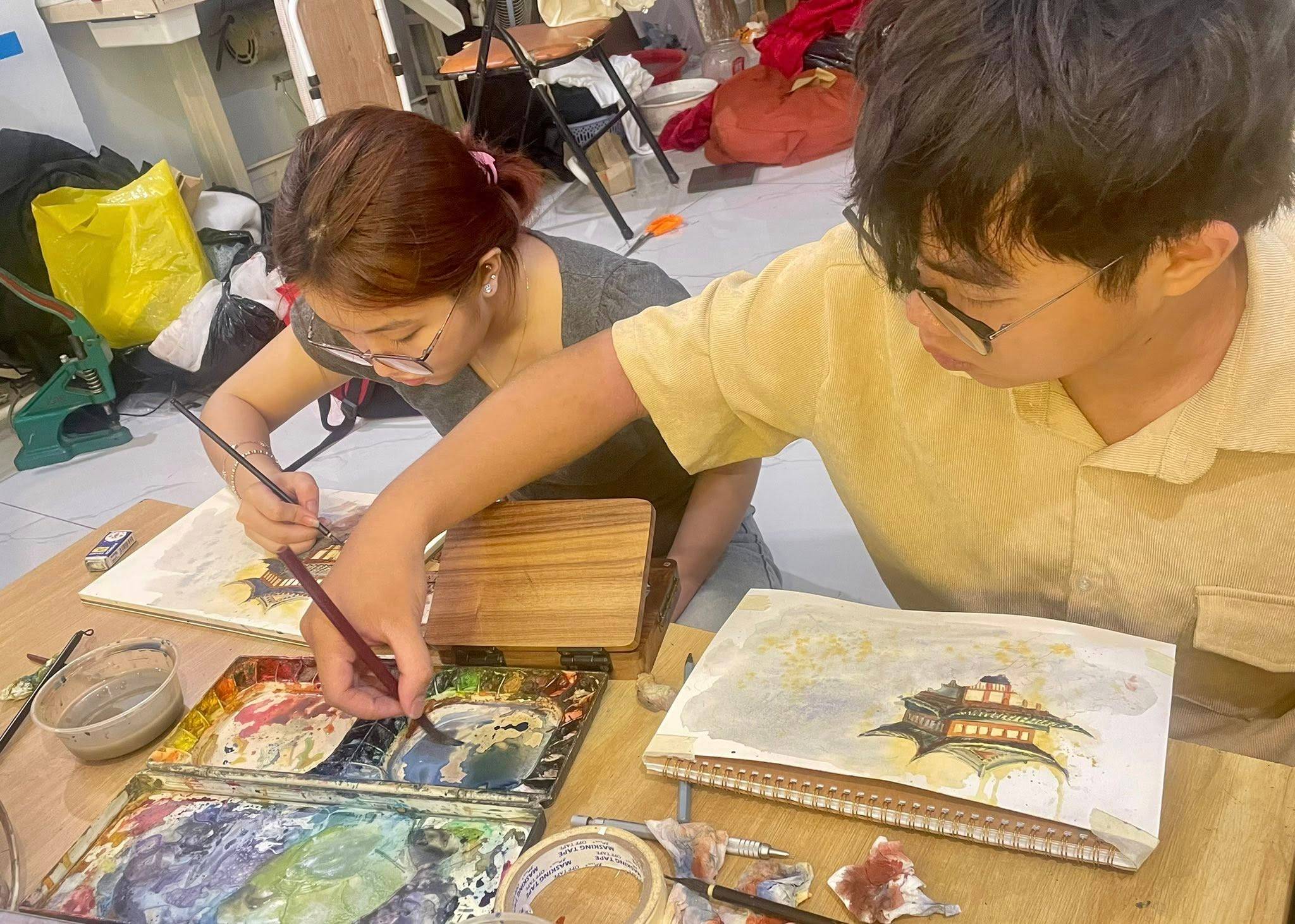 Lớp Vẽ Phiêu Watercolor Art - Gò Vấp