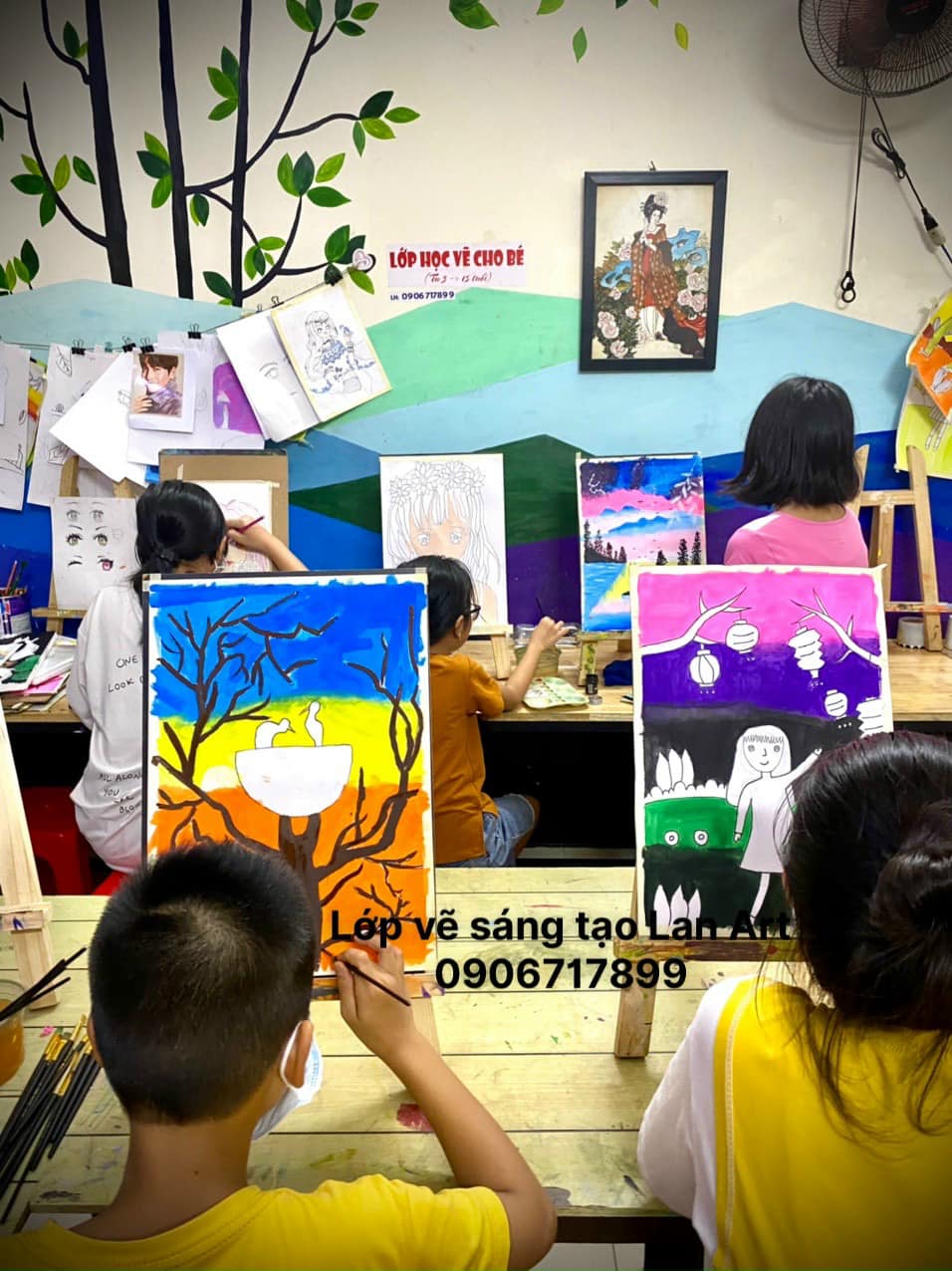 Lớp Vẽ Sáng Tạo Lan Art - Tân Bình