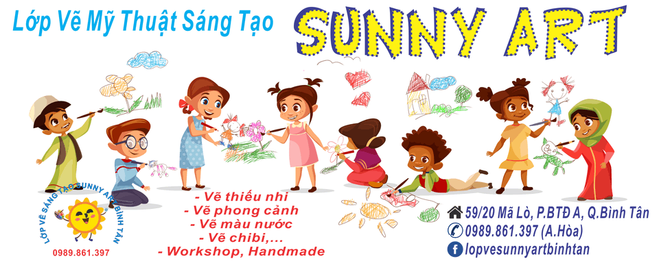 Lớp Vẽ Sáng tạo Sunny Art - Bình Tân