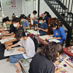 Lớp Vẽ Thầy Hồ - Lê Hồng Phong , Phú Hòa (CS2)