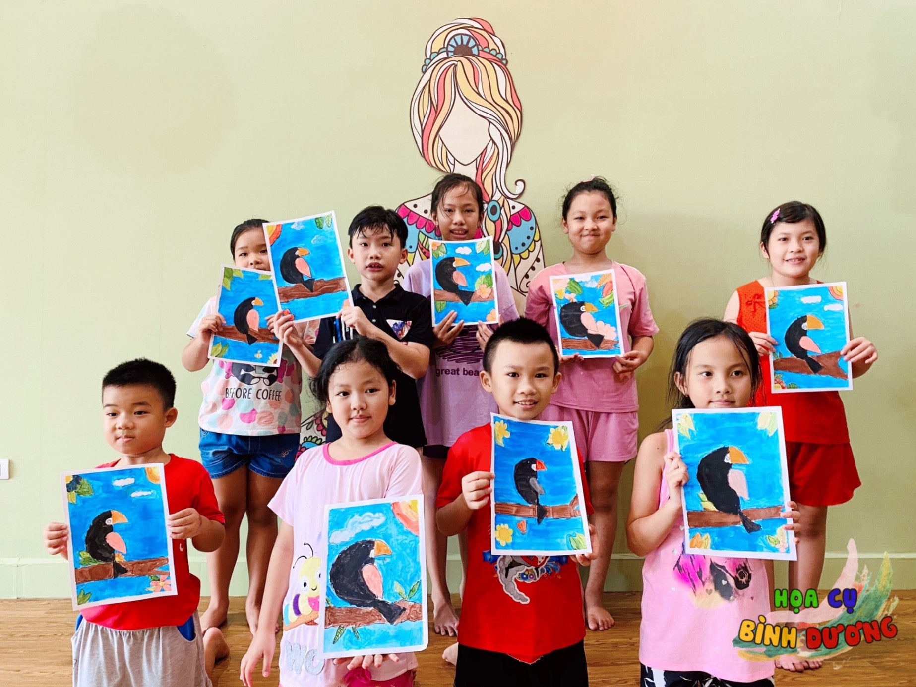 Lớp Vẽ Thiếu Nhi Bến Cát - Bình Dương Art