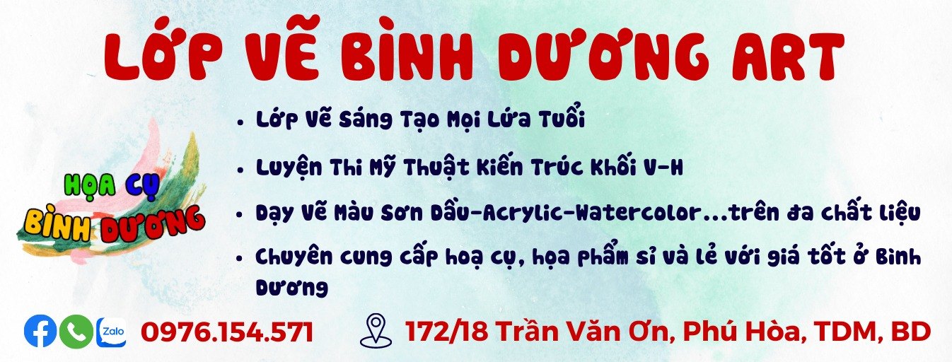Lớp Vẽ Thiếu Nhi Thủ Dầu Một - Bình Dương Art