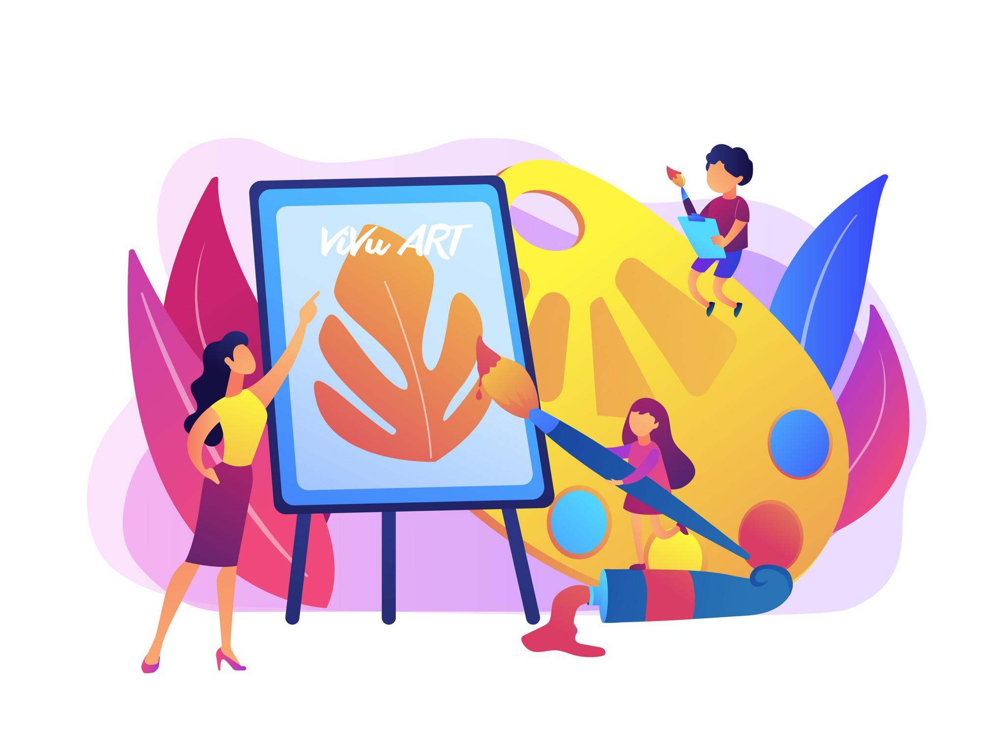 Lớp ViVu Art - Cầu Giấy