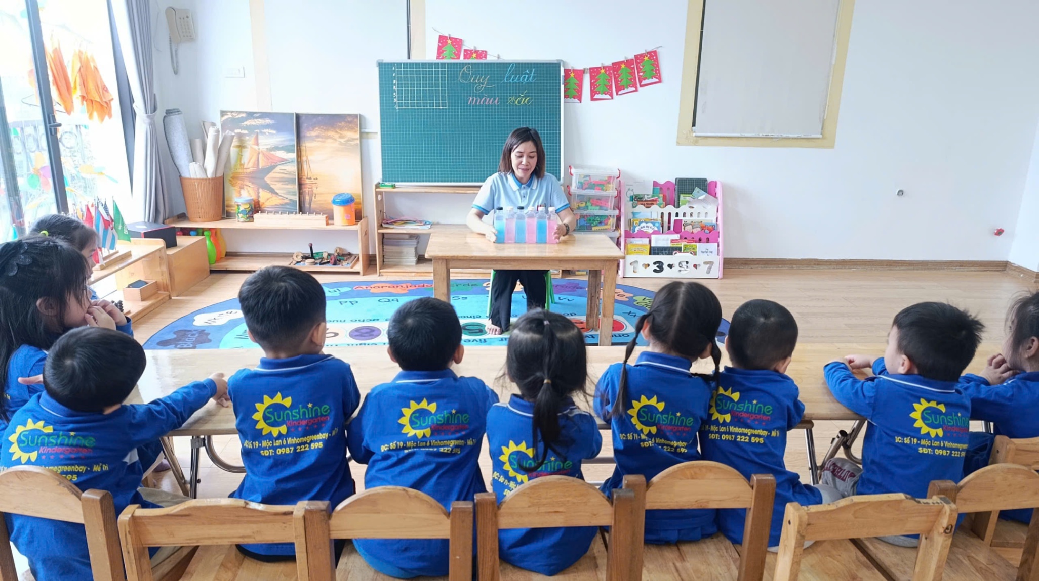 Mầm non Ánh Sáng - Sunshine Kindergarten - KĐT Vinhome Green Bay