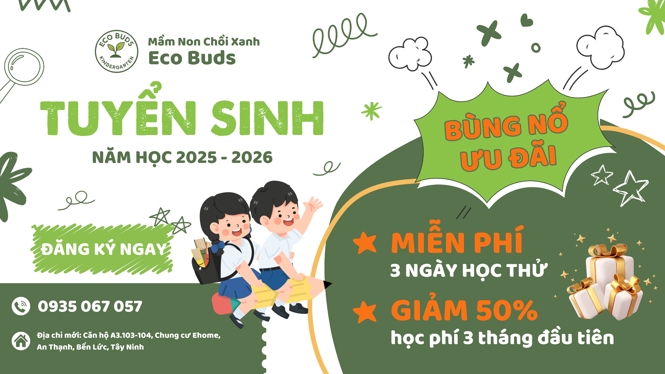 Mầm Non Chồi Xanh (Eco Buds) - Bến Lức