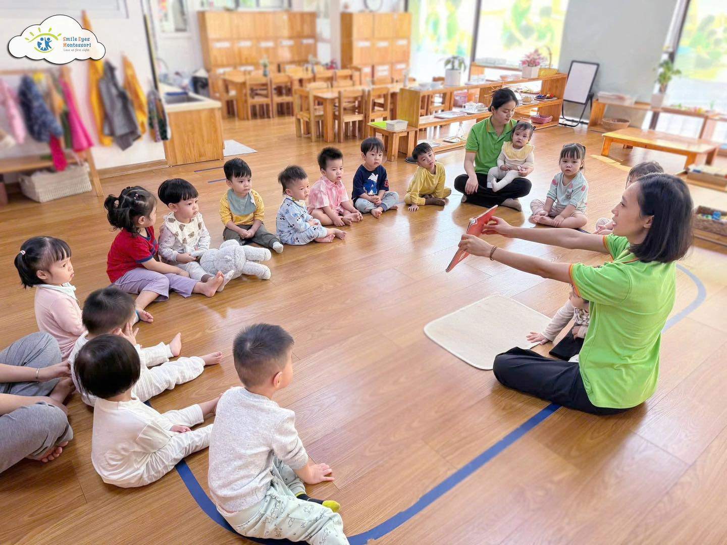 Mầm non Đôi Mắt Cười (Smile Eyes Pre-School) - Đội Cấn