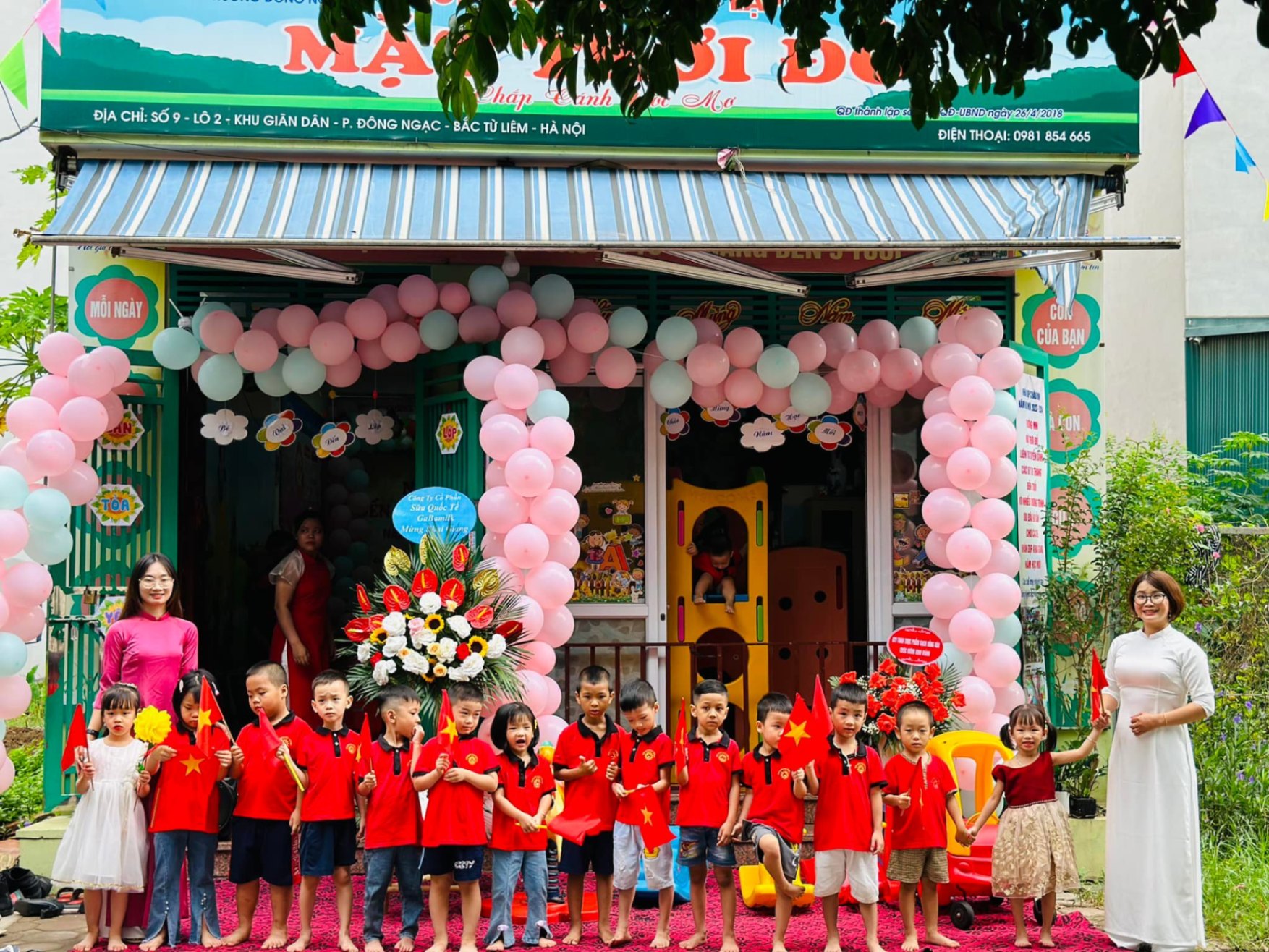 Mầm Non Mặt Trời Đỏ - Đông Ngạc