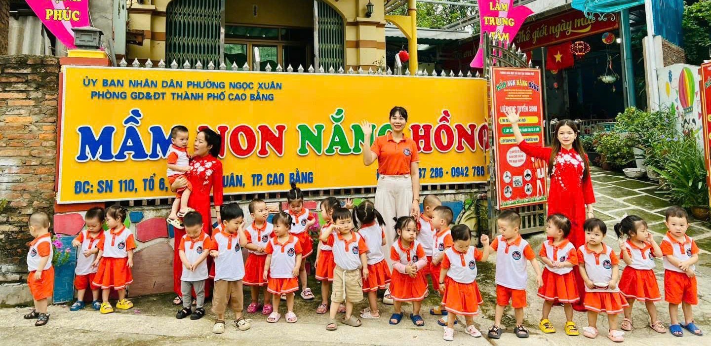 MẦM NON NẮNG HỒNG THÀNH PHỐ CAO BẰNG