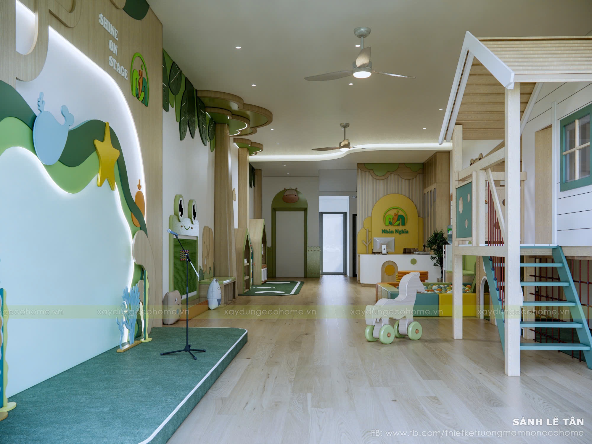 Mầm Non Nhân Nghĩa - Nhan Nghia Kindergarten - Phường Hải Vân