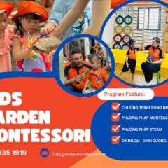 Mầm Non Song Ngữ Kids Garden Montessori - Quận 12