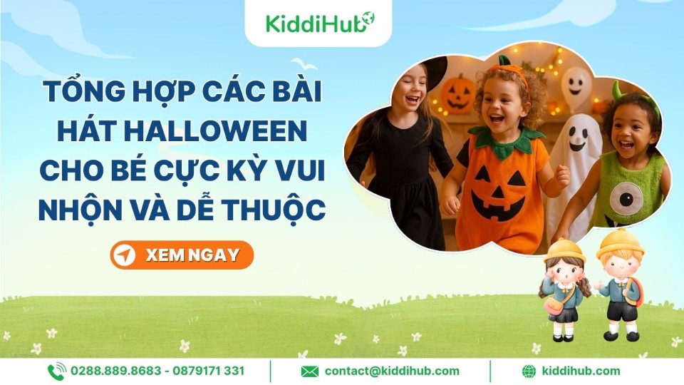 Tổng hợp các bài hát Halloween cho bé cực kỳ vui nhộn và dễ thuộc