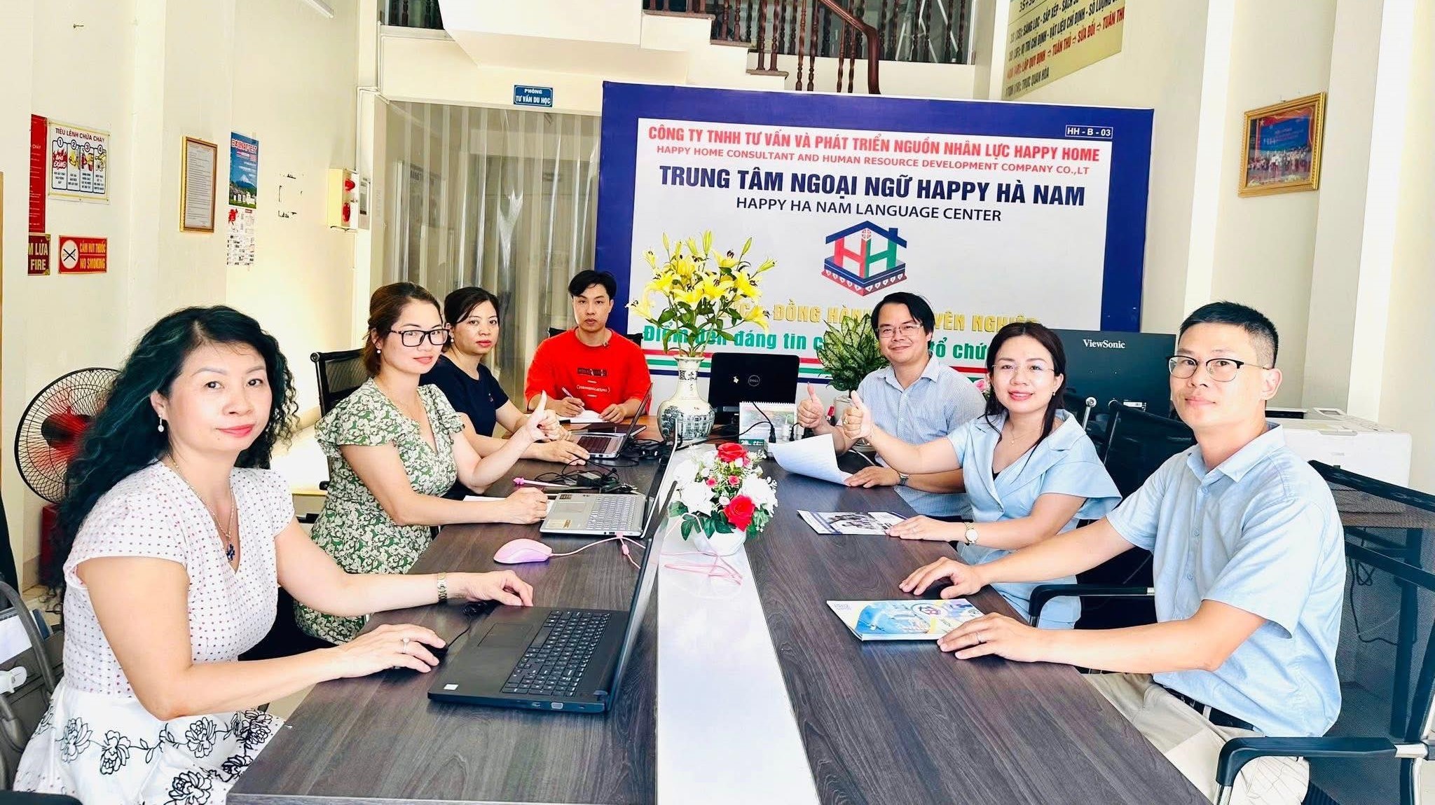 Trung tâm Ngoại ngữ - Du học Nhật Hàn HAPPY HOME - Ninh Bình