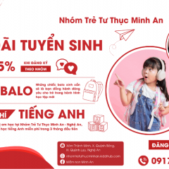 Nhóm Trẻ Tư Thục Minh An - Nghệ An