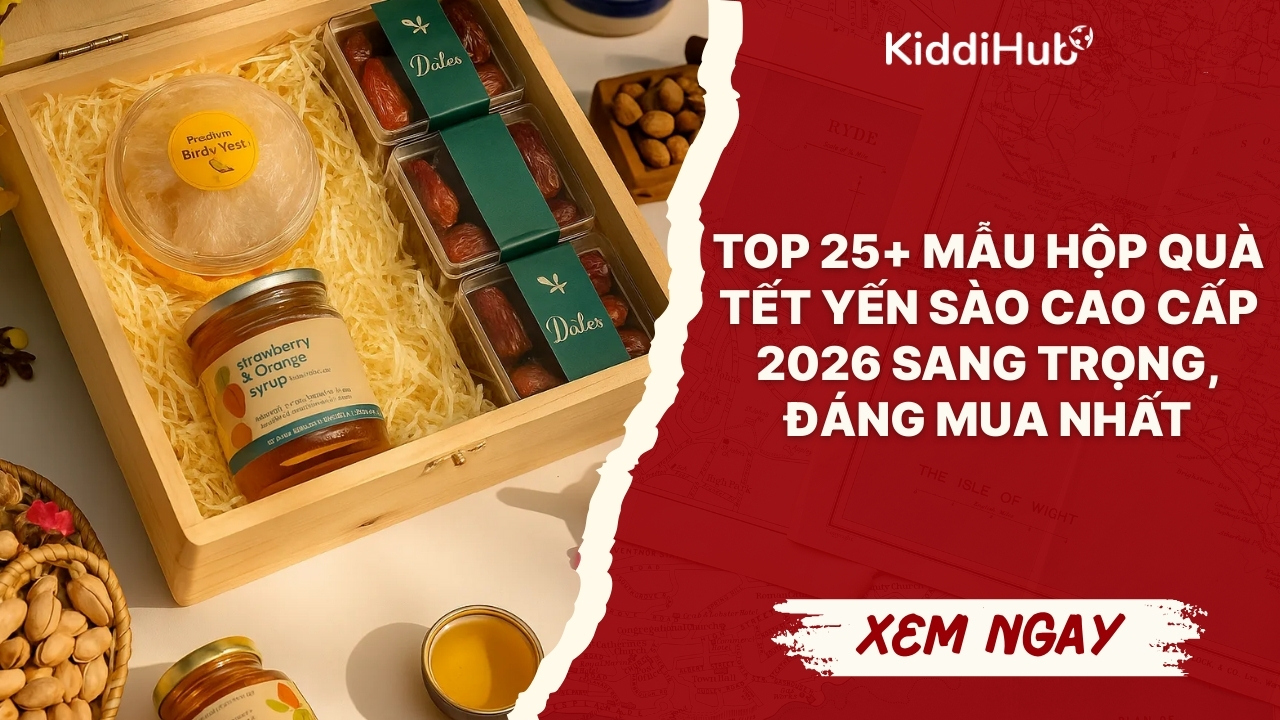 Top 25+ mẫu hộp quà Tết yến sào cao cấp 2026 sang trọng, đáng mua nhất