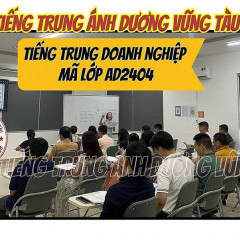 Tiếng Trung Ánh Dương - Vũng Tàu