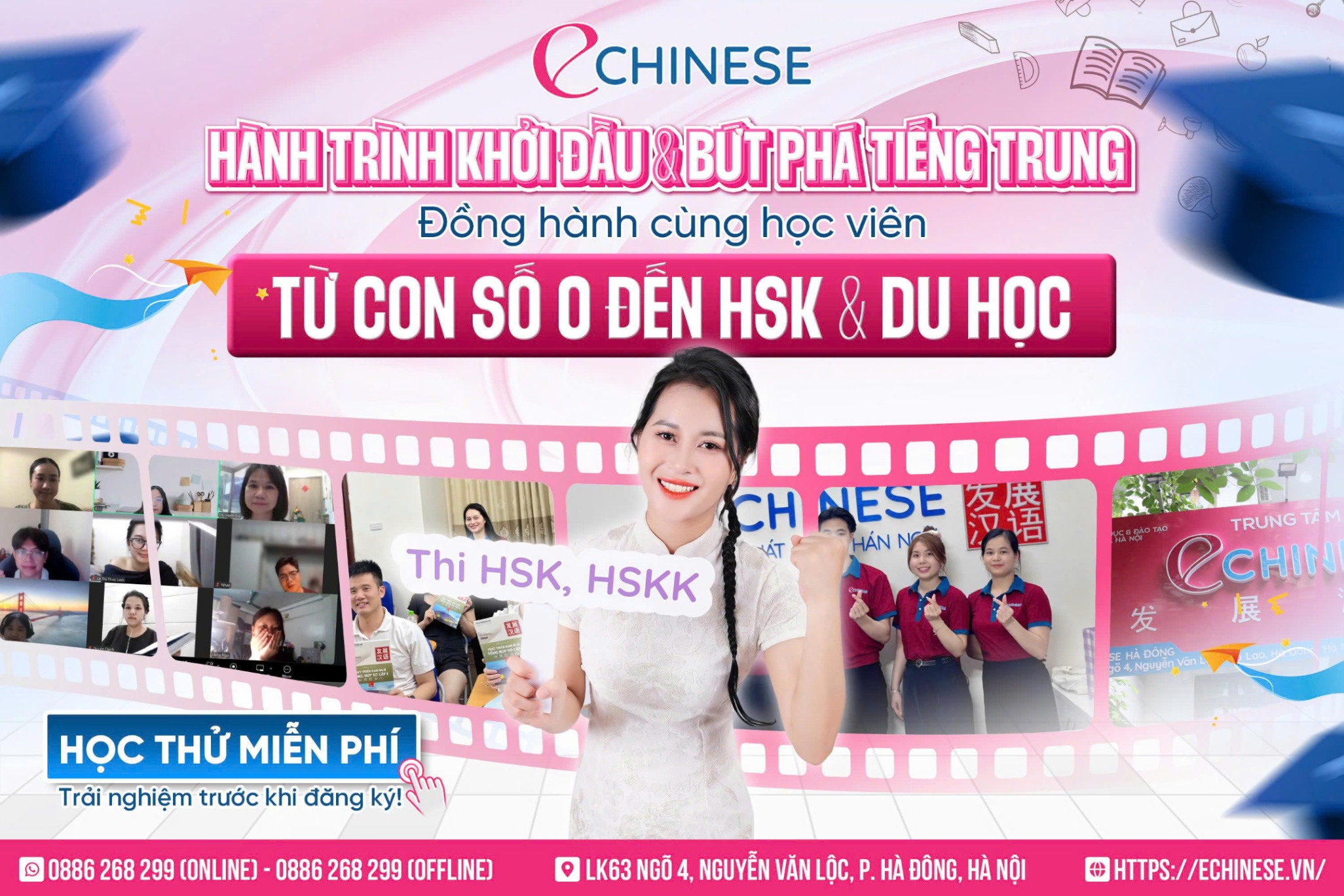 Trung Tâm Tiếng Trung Echinese - Mộ Lao
