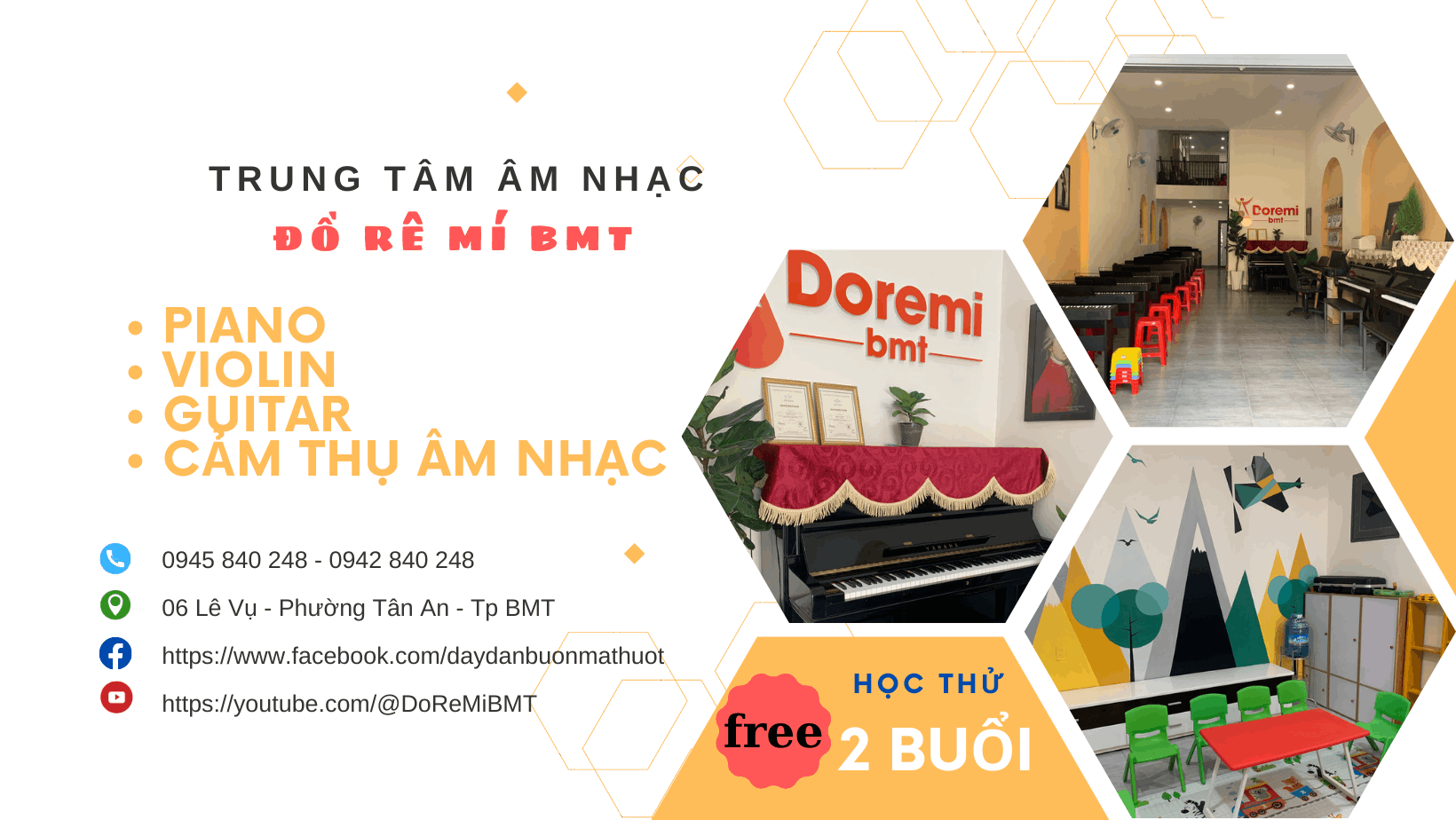 Trung tâm Âm nhạc Đồ Rê Mí - Buôn Ma Thuột
