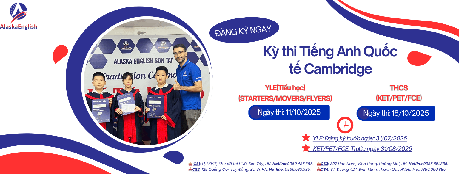 Trung tâm Anh Ngữ Alaska - Cơ sở 3