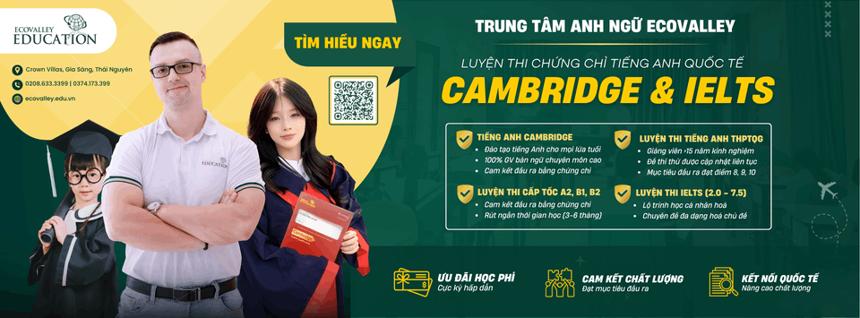 Trung tâm Anh Ngữ EcoValley - Thái Nguyên