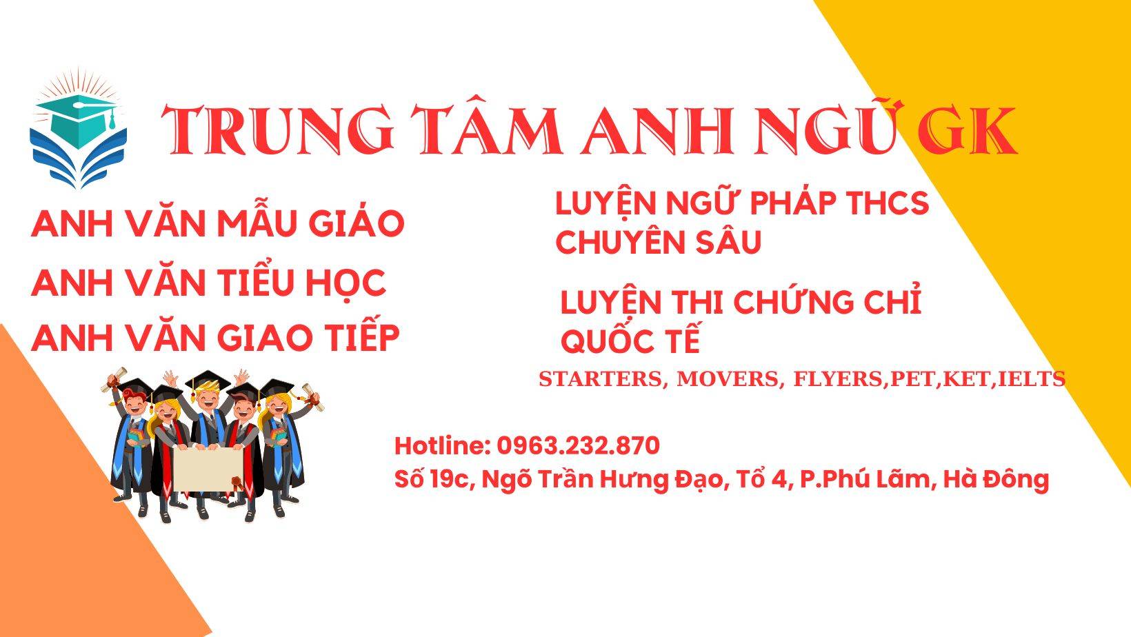 Trung tâm Anh Ngữ GK - Hà Đông