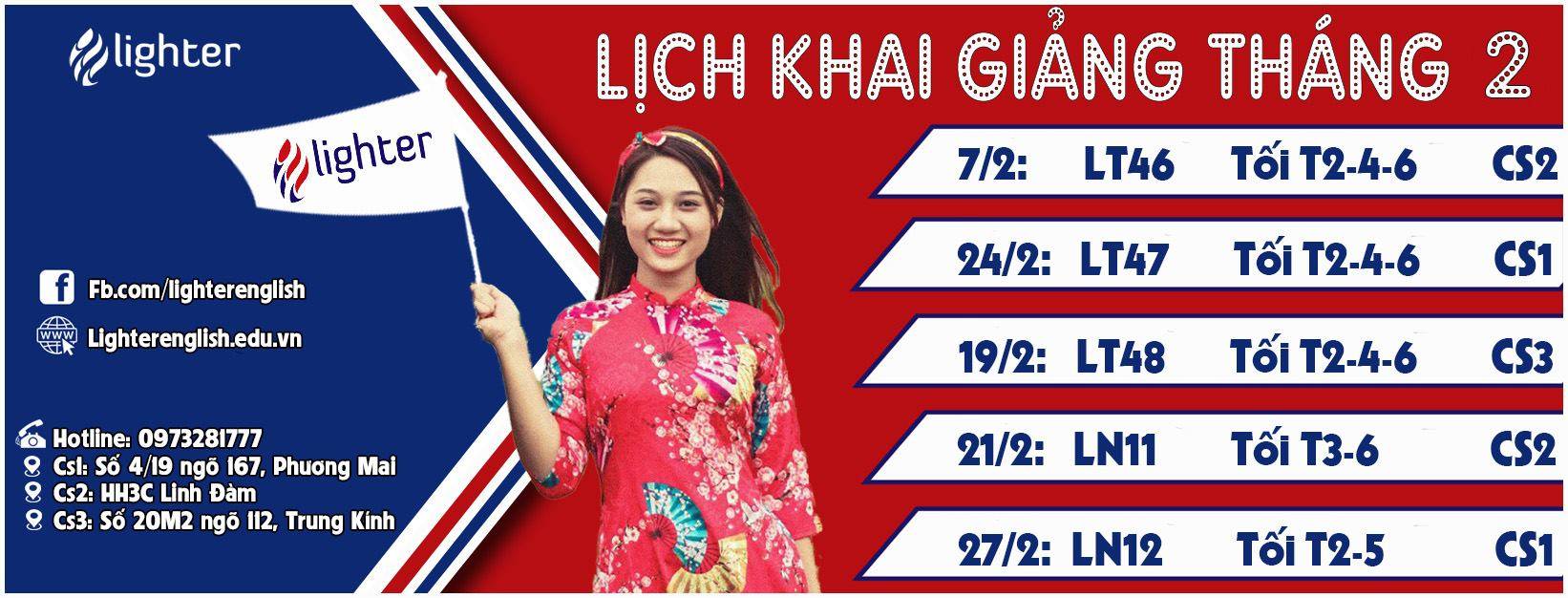 Trung tâm Anh Ngữ Lighter English - Hoàng Mai