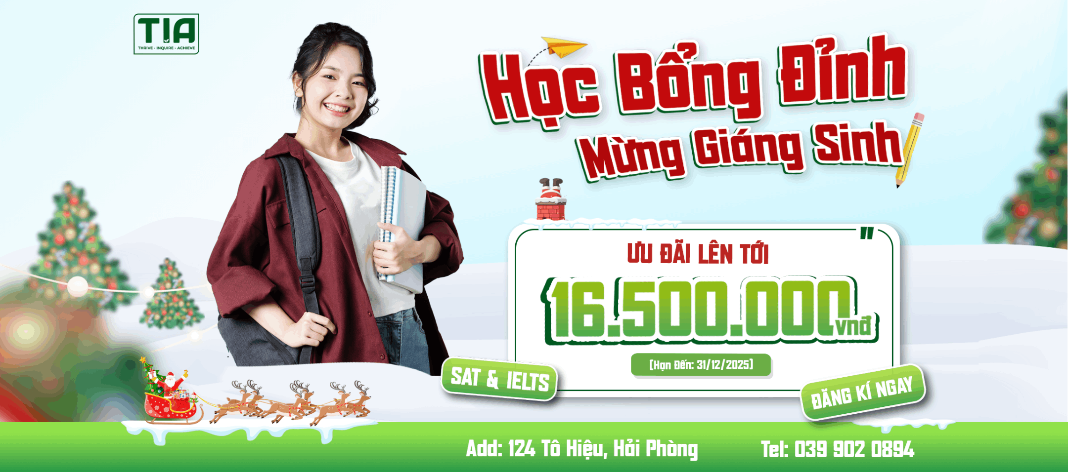 Trung tâm Anh ngữ luyện thi IELTS và SAT - Lê Chân