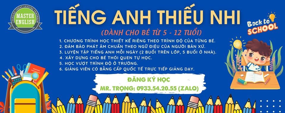 Trung tâm Anh Ngữ Master English - Hóc Môn