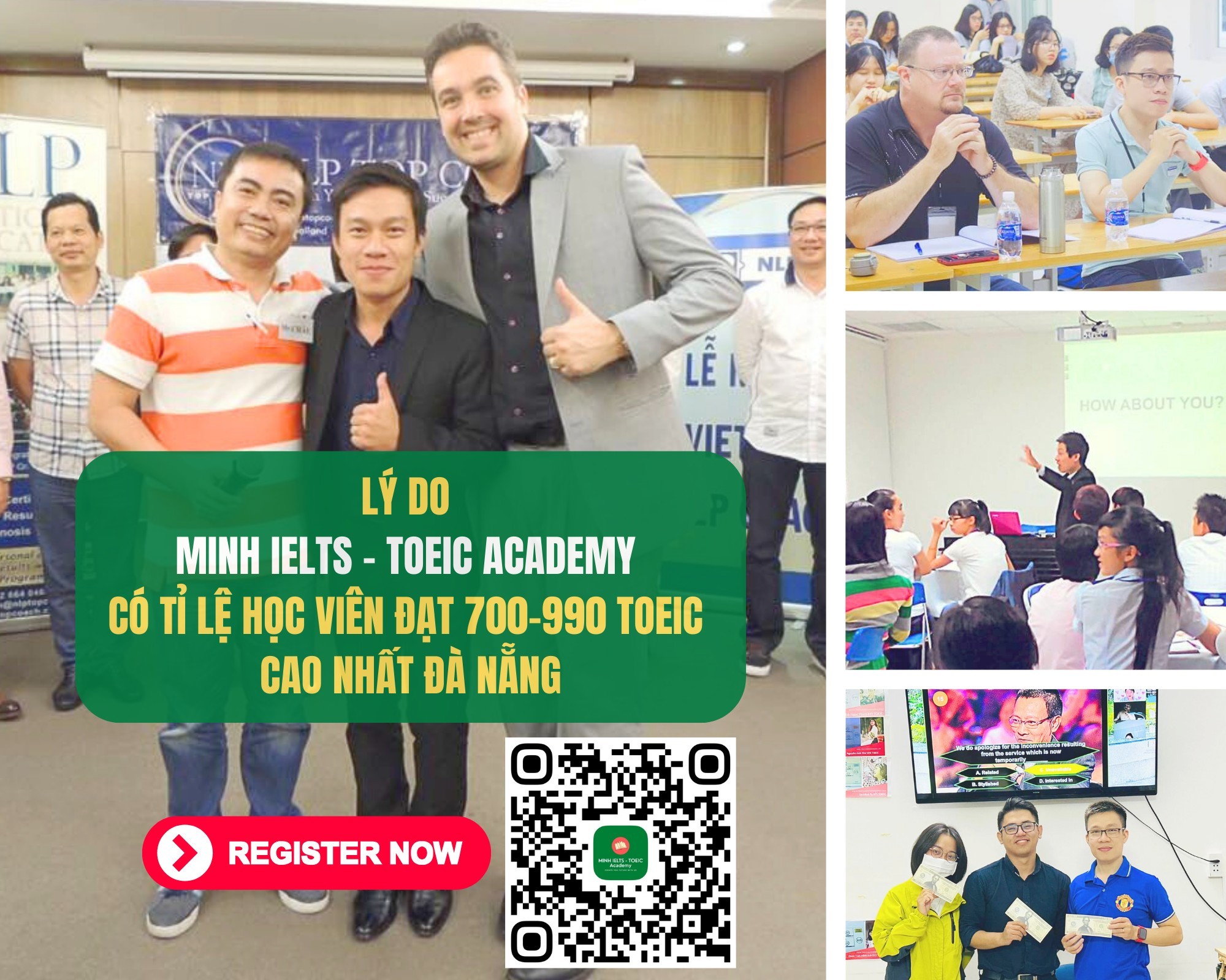 Trung tâm Anh ngữ MINH IELTS - TOEIC ACADEMY - Hải Châu