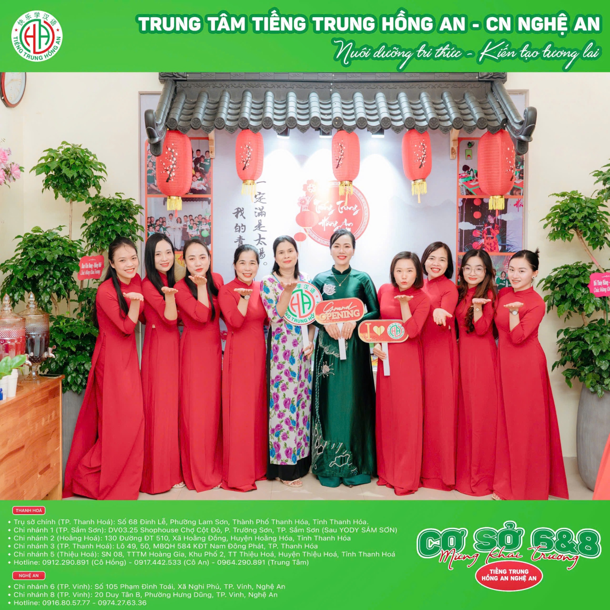 Trung Tâm Tiếng Trung Hồng An - Nghệ An