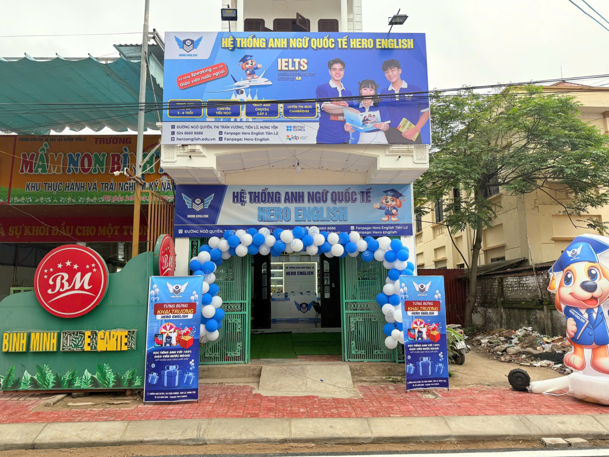 Trung tâm Anh ngữ quốc tế Hero English - Tiên Lữ