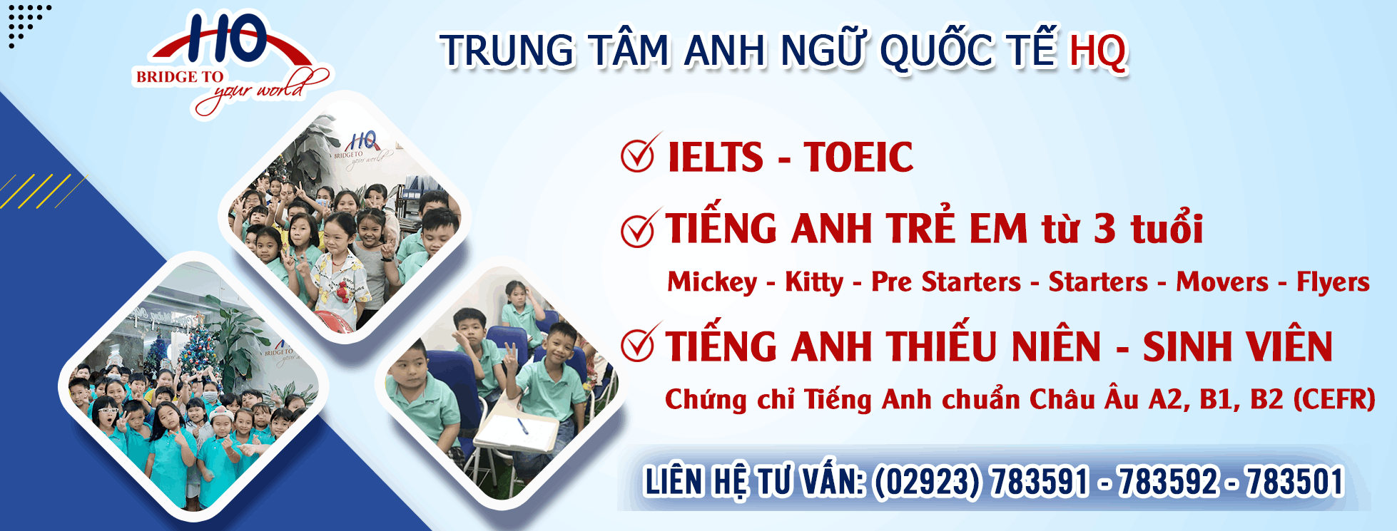 Trung tâm Anh Ngữ Quốc Tế HQ - Ninh Kiều