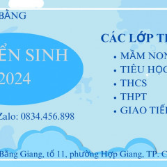 Trung tâm Anh ngữ Talk English - Cao Bằng