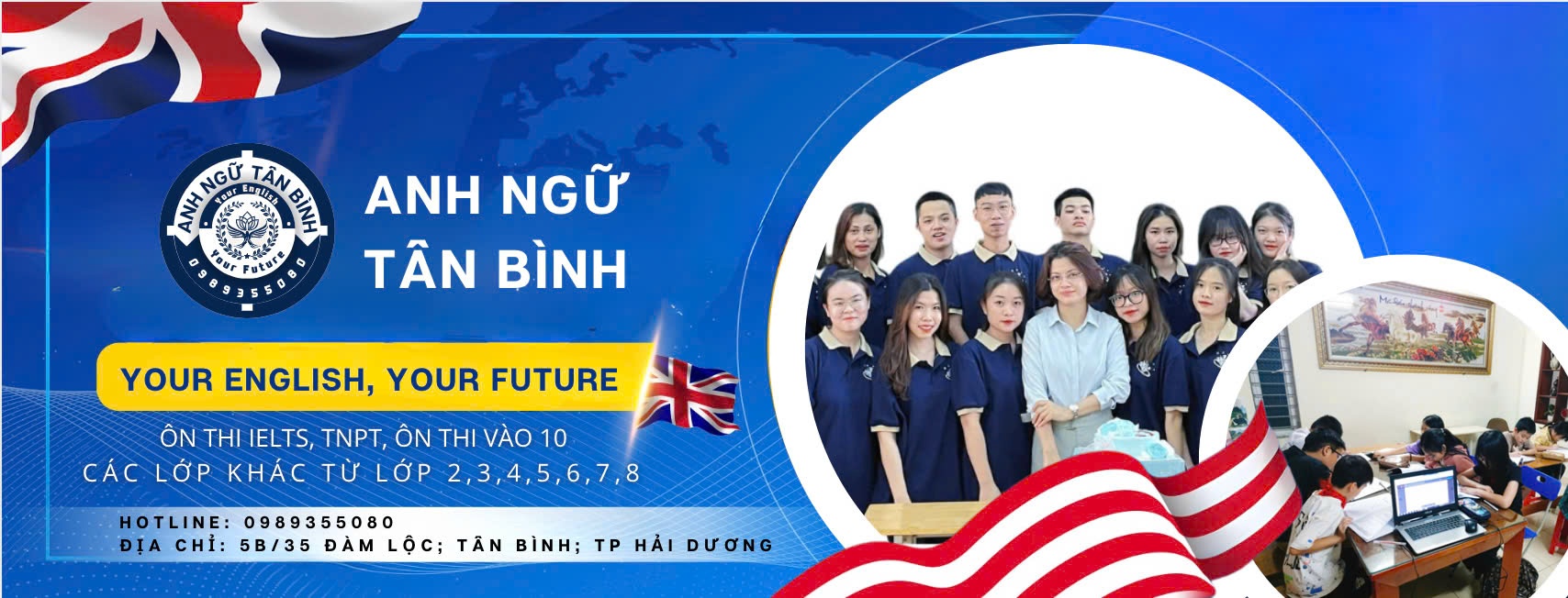 Trung Tâm Anh Ngữ Tân Bình - Lê Thanh Nghị