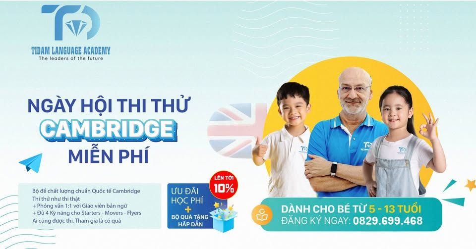Trung tâm Anh ngữ Tidam Language Academy CS2 - Tây Mỗ