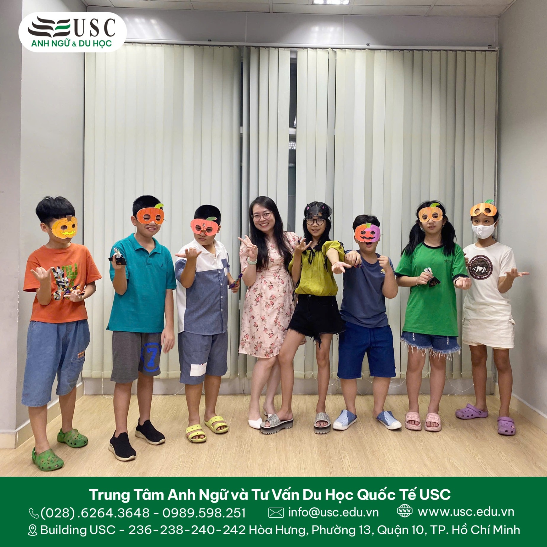 Trung tâm Anh Ngữ và Tư Vấn Du Học Quốc Tế USC - Phường 13
