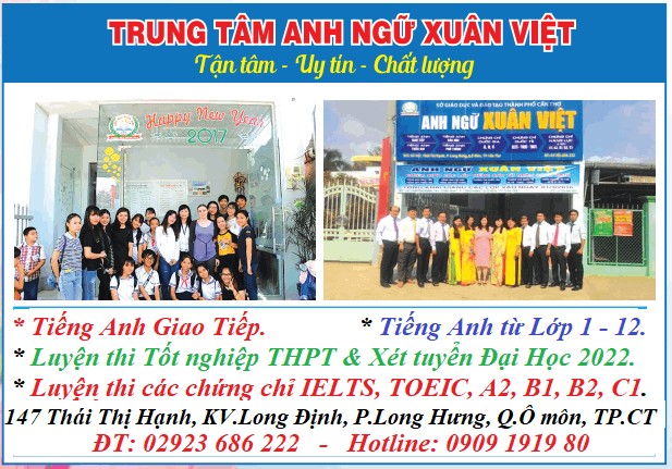 Trung tâm Anh Ngữ Xuân Việt - Ô Môn