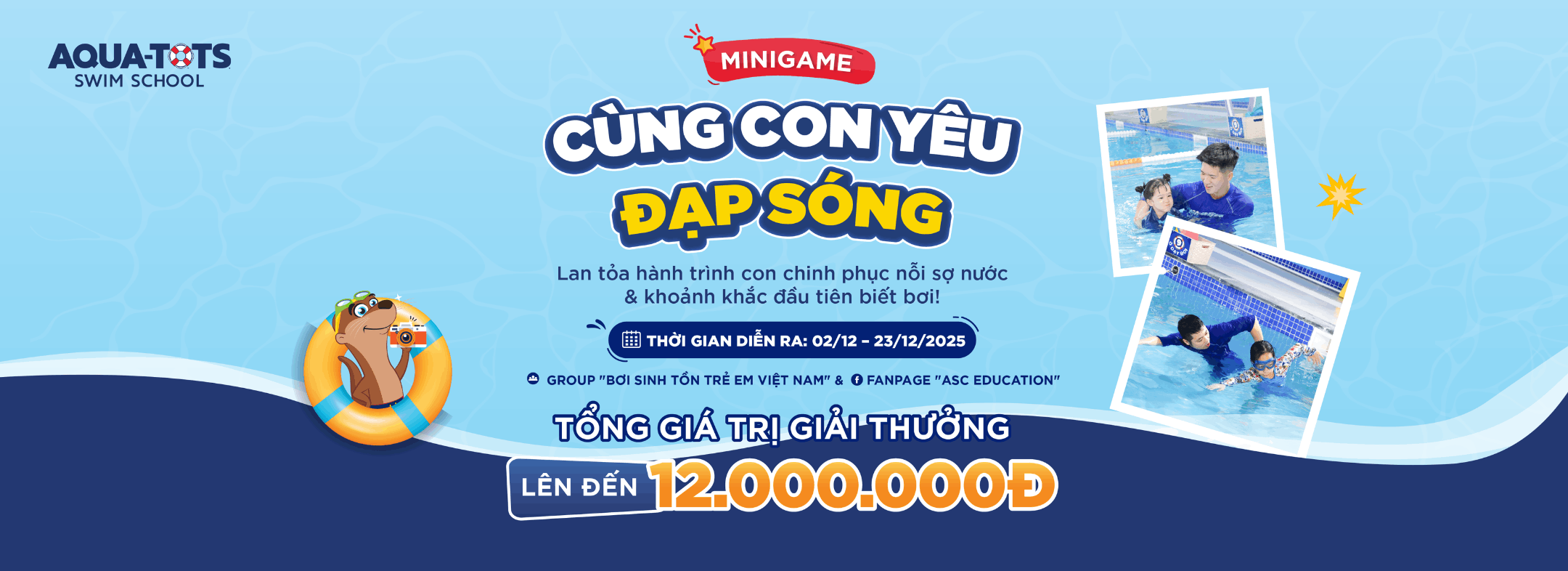 Trung tâm Aqua-Tots Swim School - Cầu Giấy