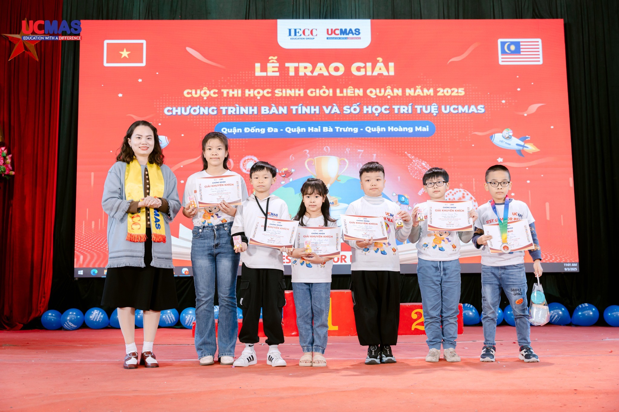 Trung tâm Bàn tính và Số học trí tuệ UCMAS - Đà Nẵng
