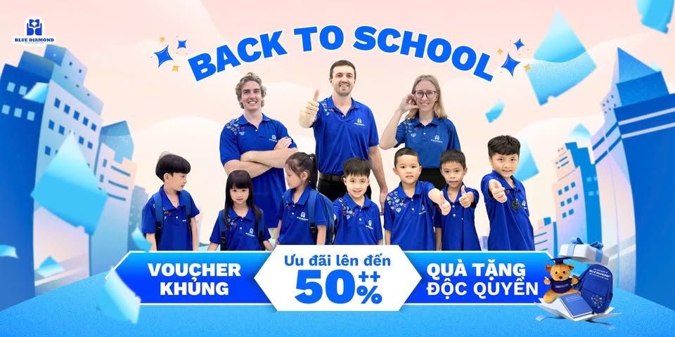 Trung tâm Blue Diamond English - Cơ sở 1