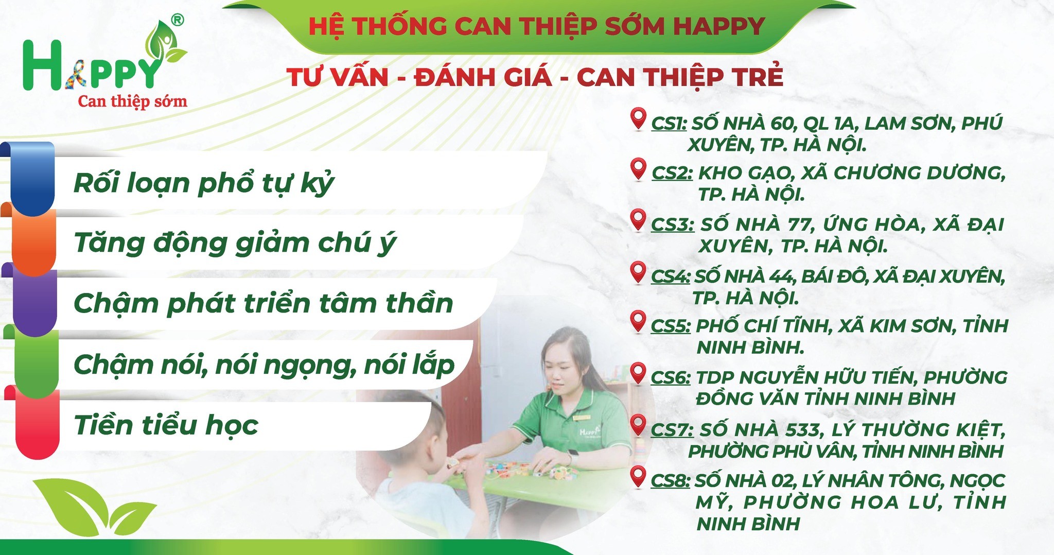 Trung tâm Can Thiệp Sớm Happy - Cơ sở 7