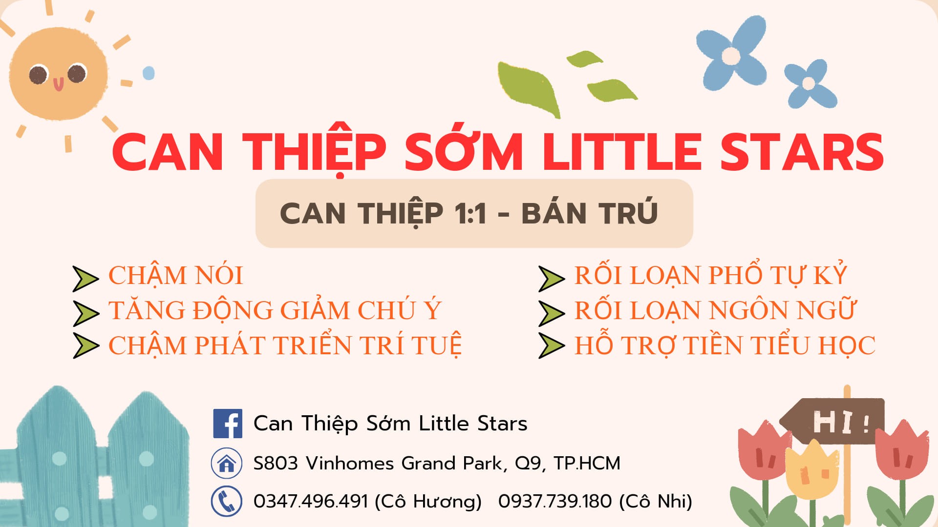 Trung tâm Can Thiệp Sớm Little Stars - Long Bình