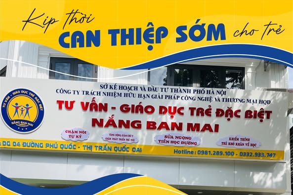 Trung tâm Can thiệp sớm Nắng Ban Mai - Quốc Oai